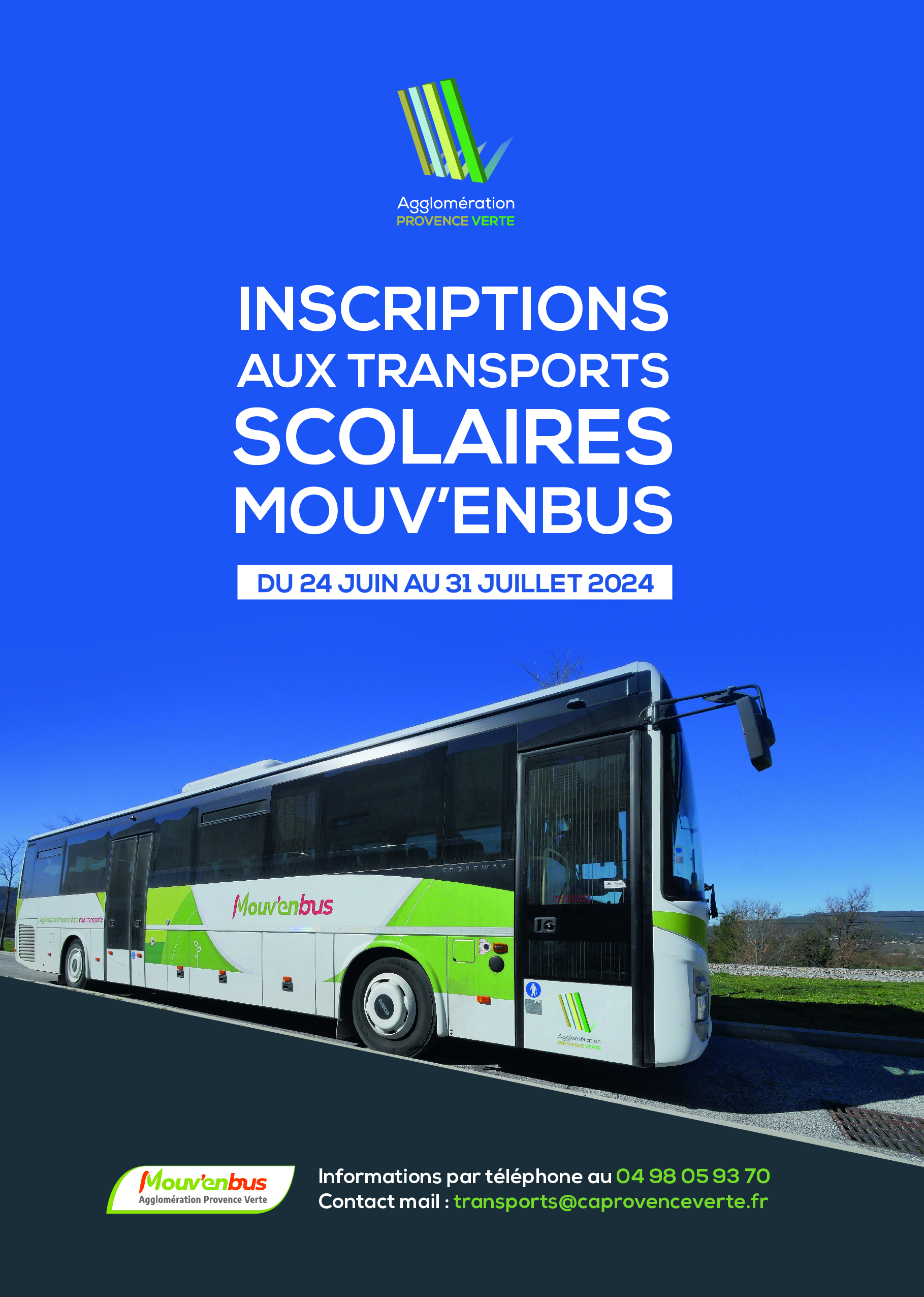 TSCO 24 25 inscription bus flyer P1