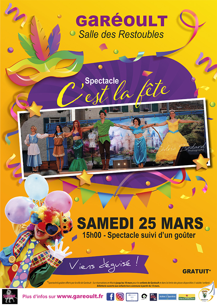 AFFICHE C EST LA FETE