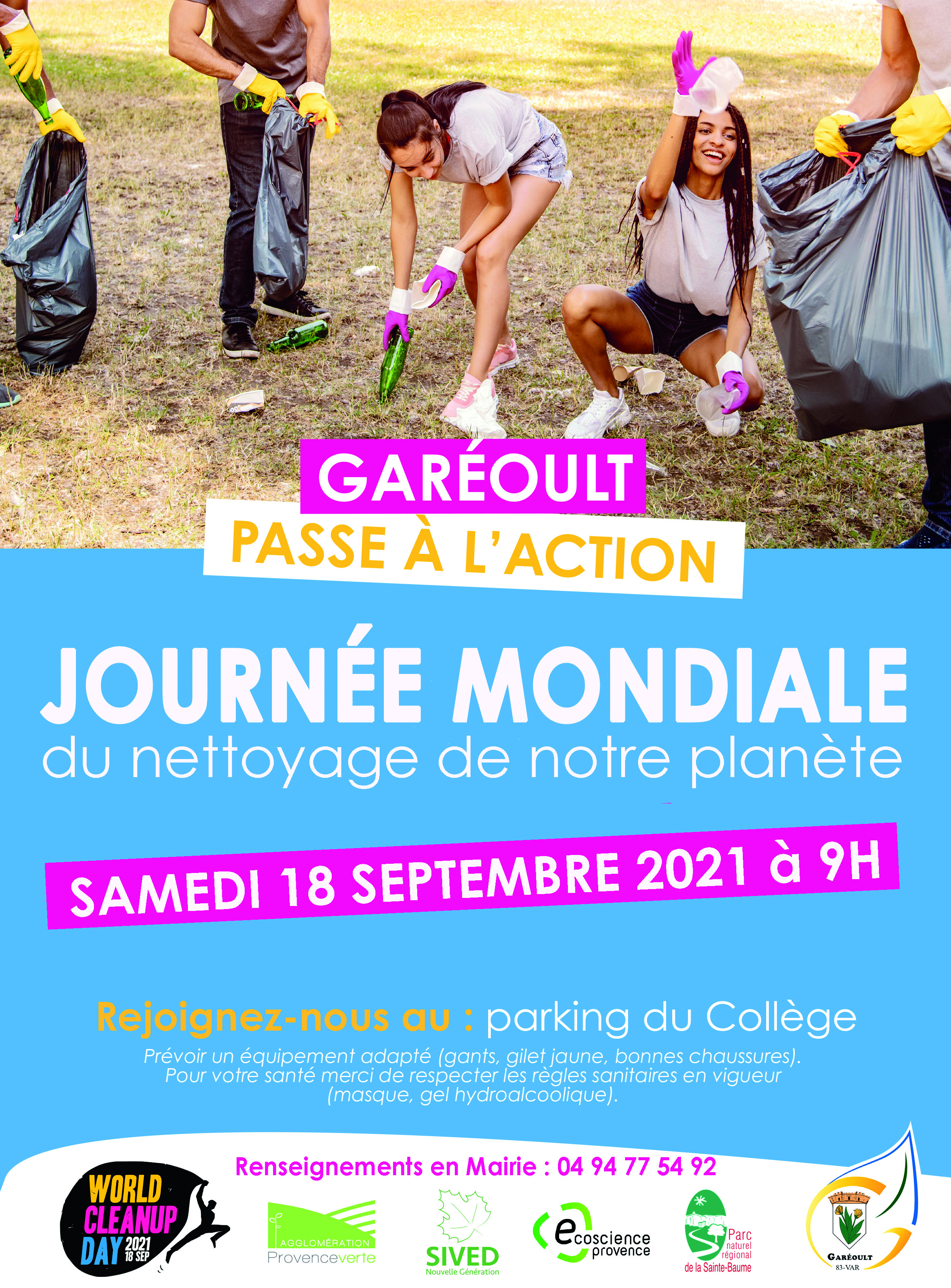 AFFICHE world clean un 2021