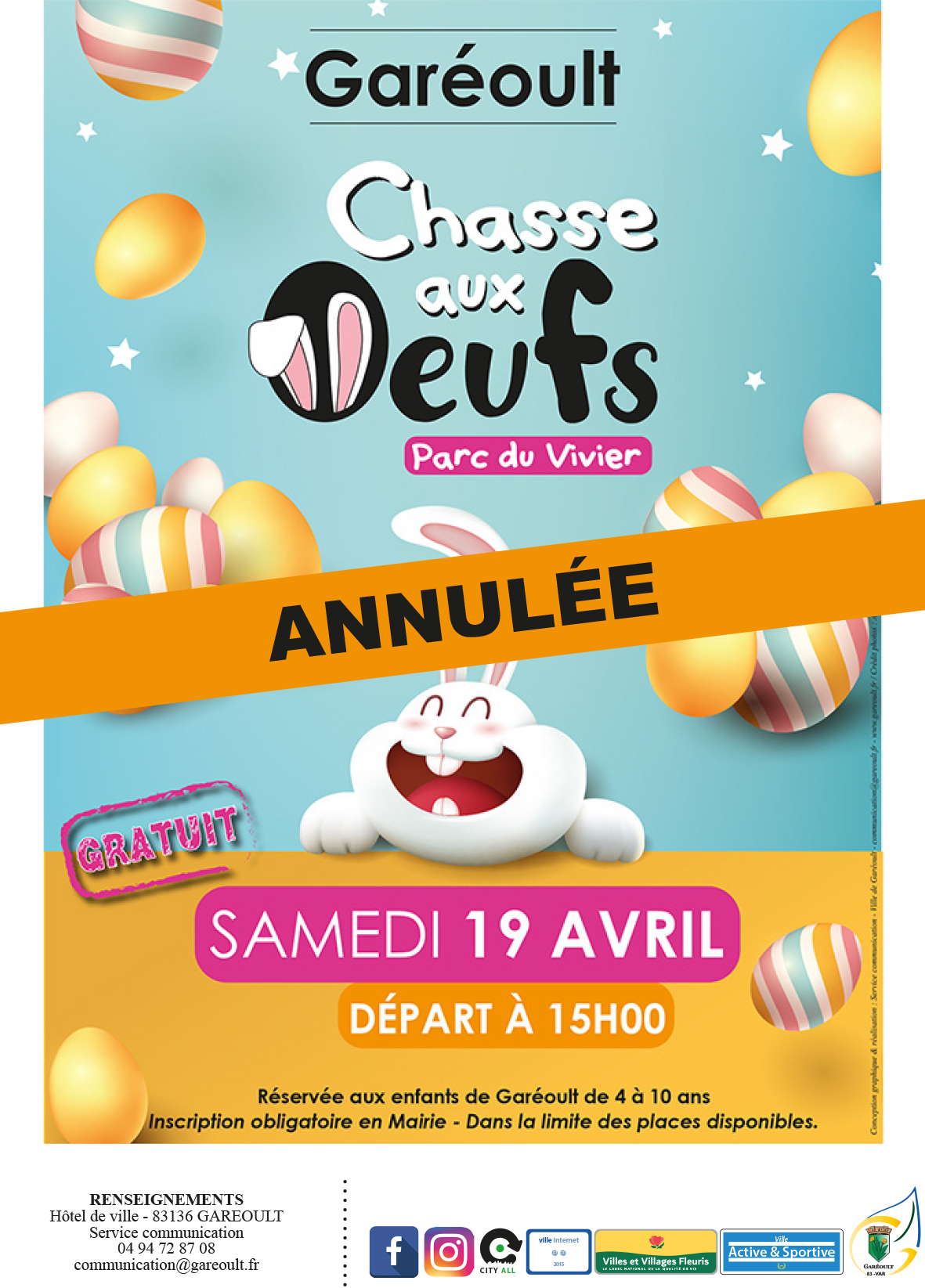 Sur la piste de loeuf géant AFFICHE Gareoult