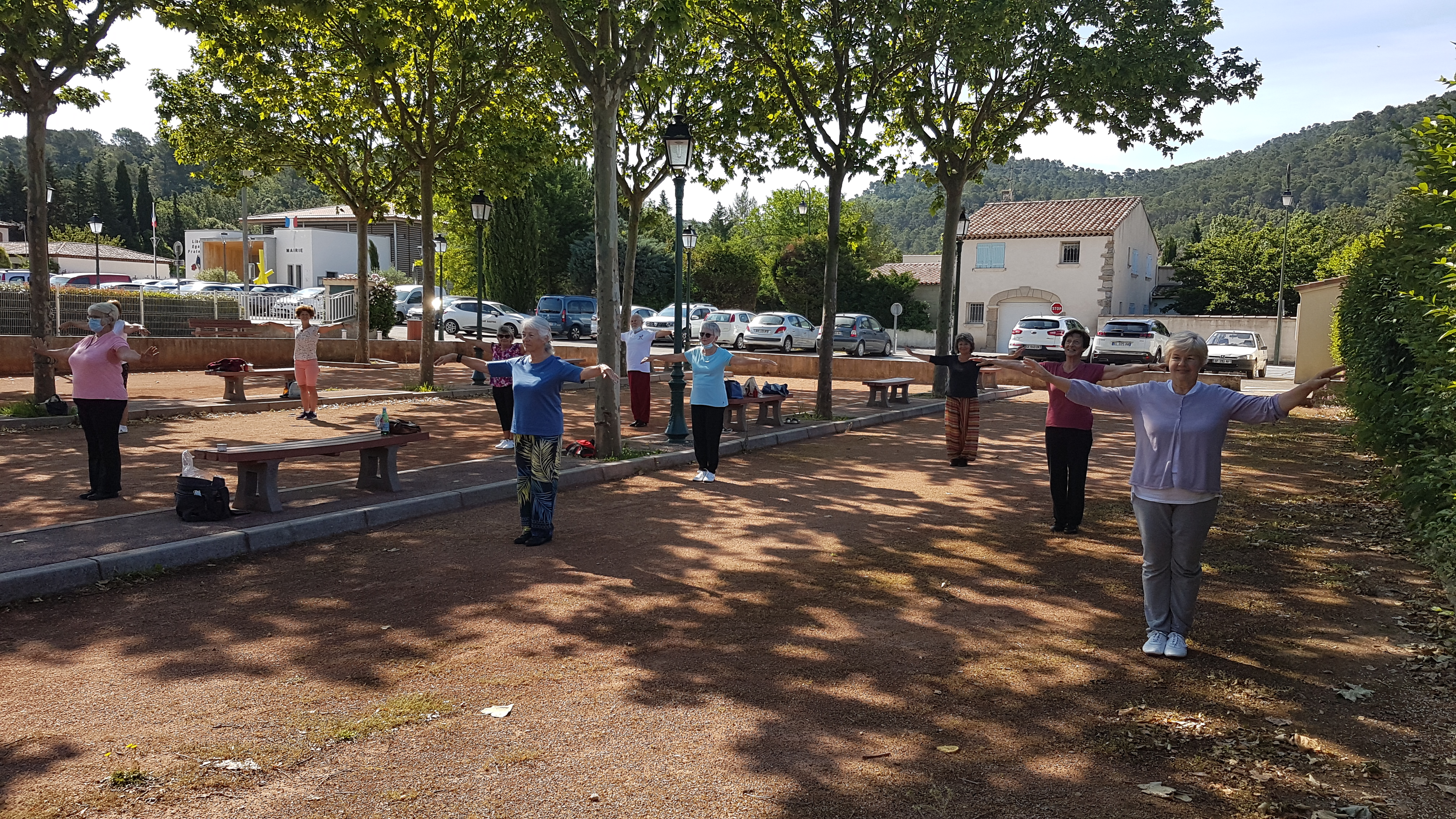 Séance en extérieur