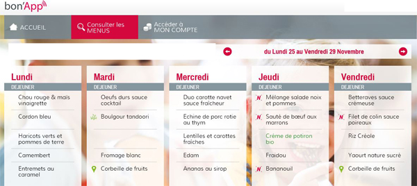 Bon app exemple