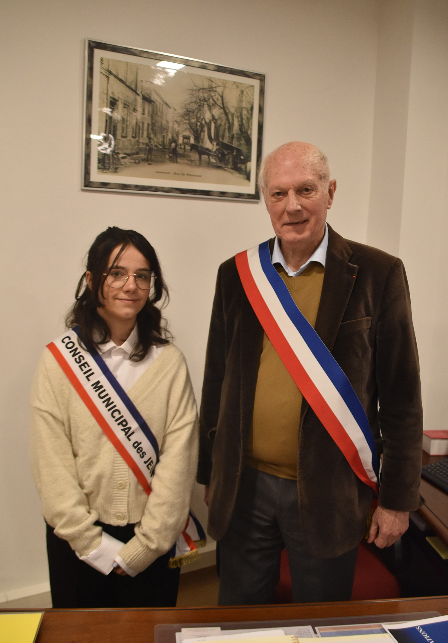 Garance et M le Maire