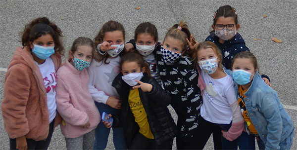 Enfants masqués Ecole Primaire news