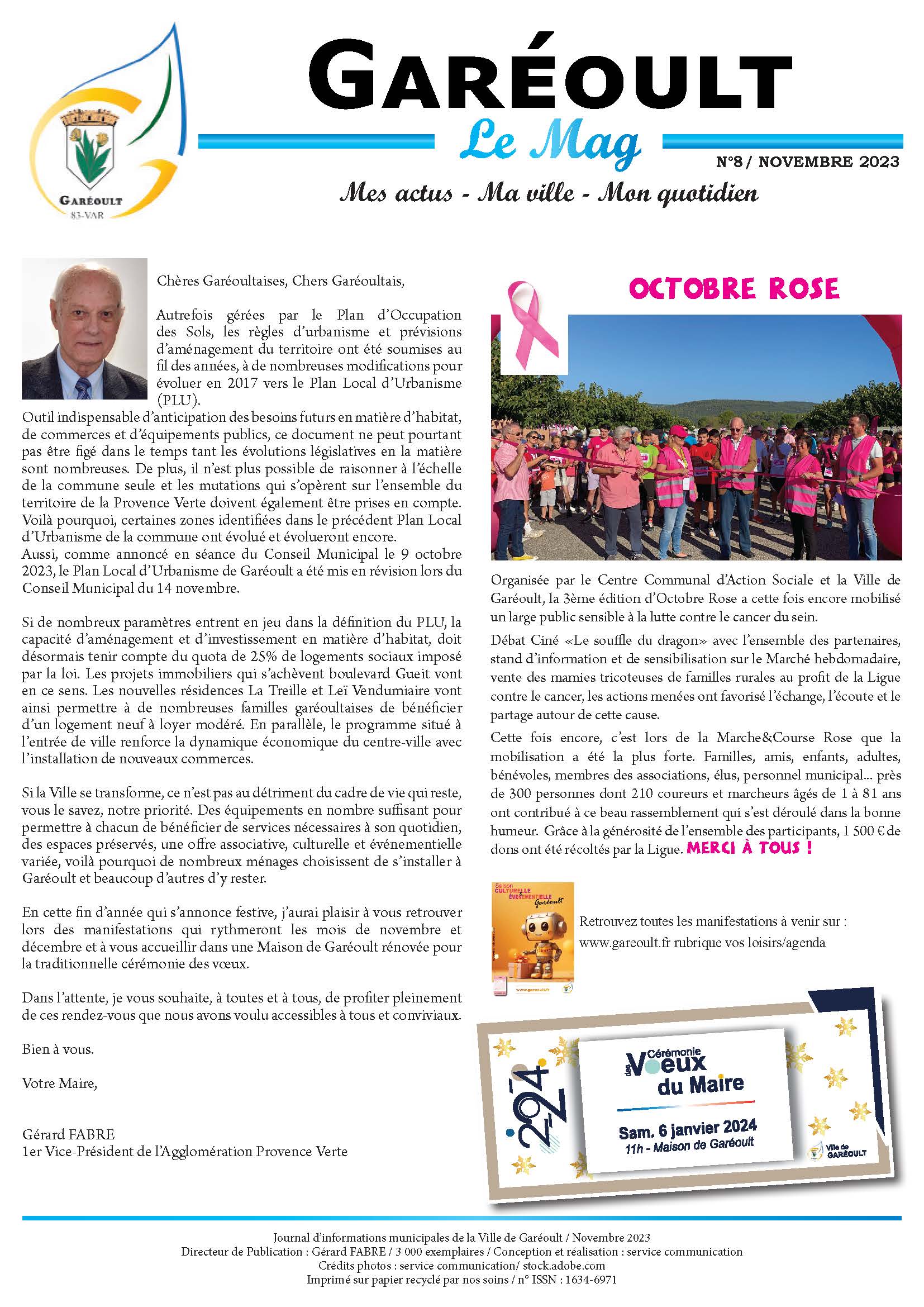 Garéoult Magazine Novembre 2023 P1