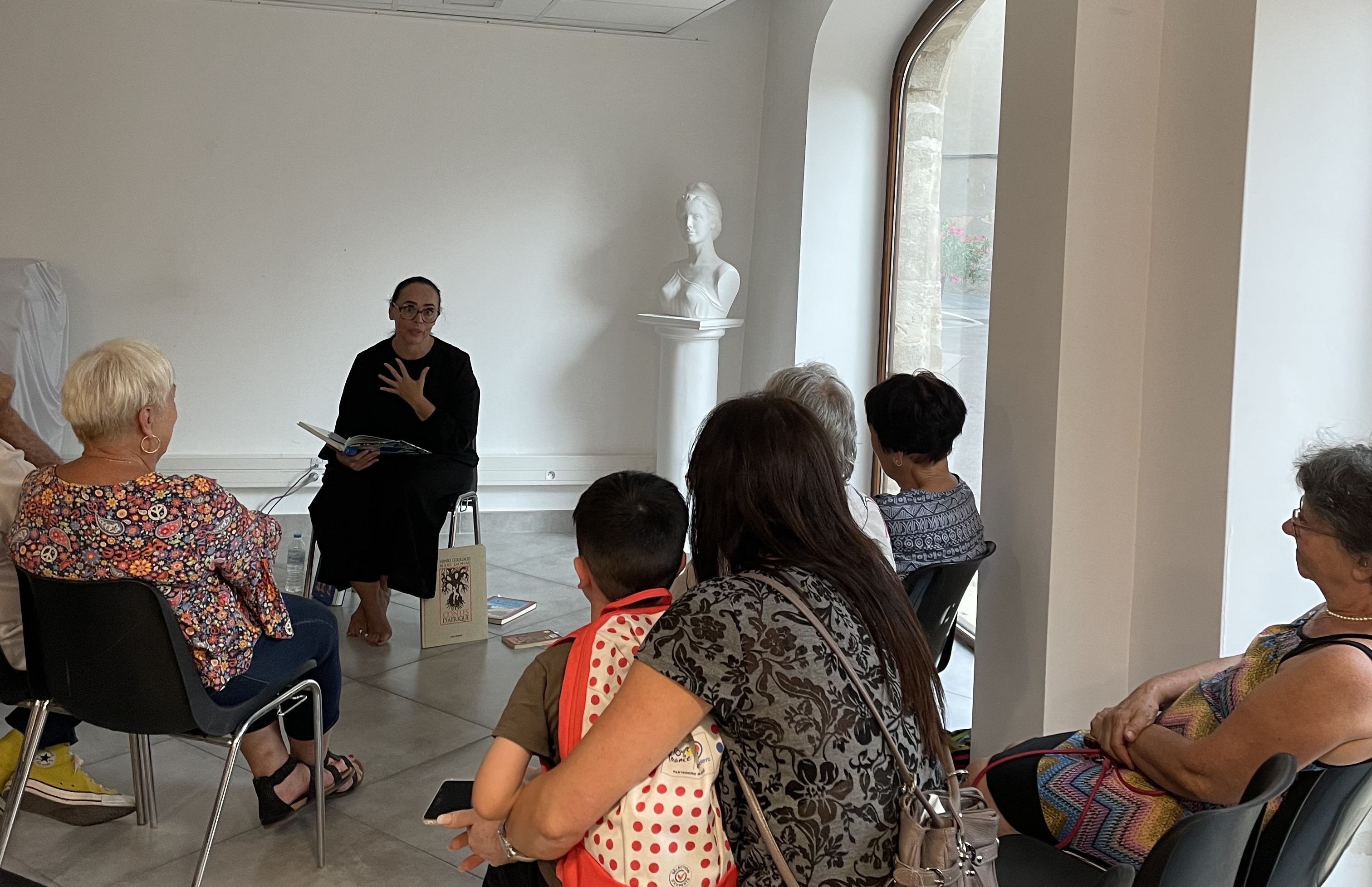 Lecture de contes Slimani
