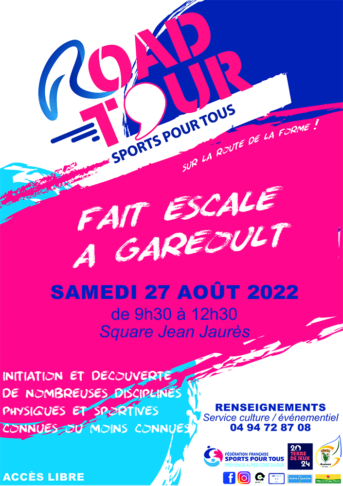affiche Road sports tour