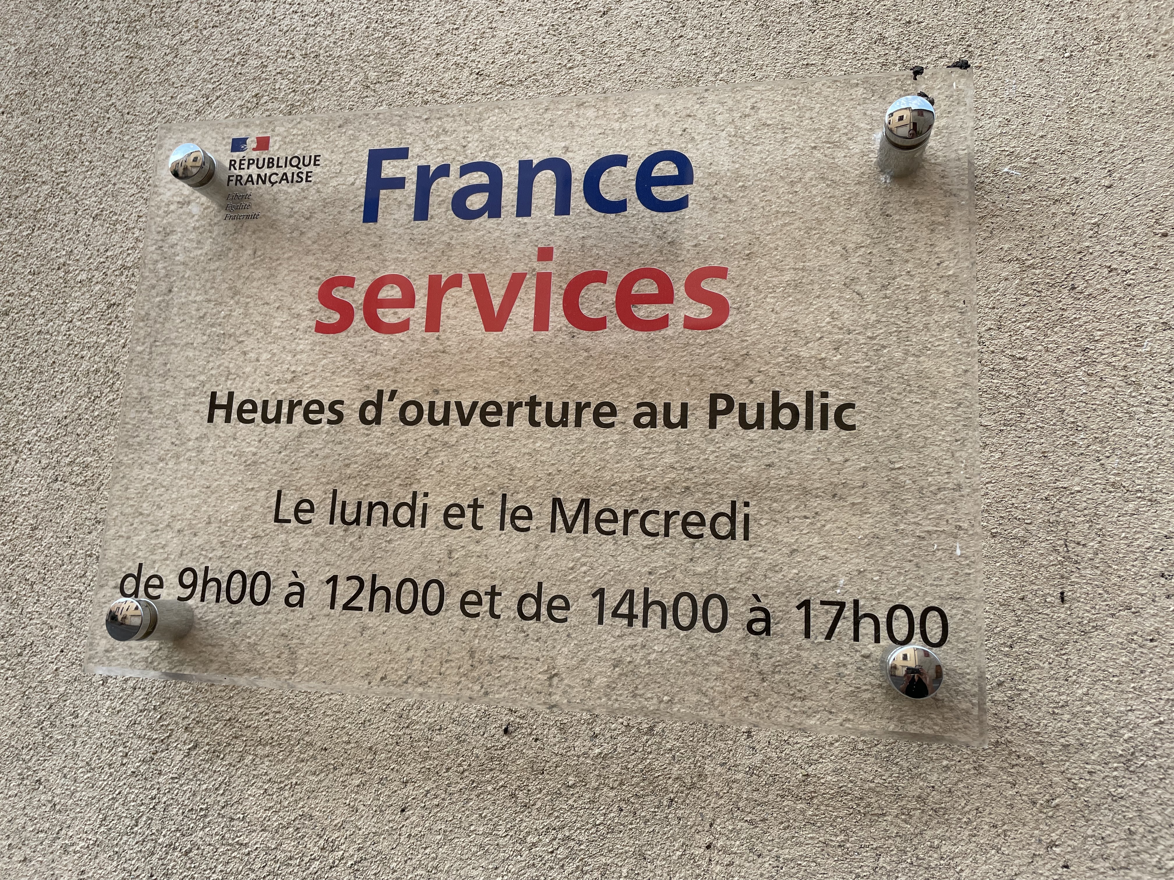 Plaque France Service Garéoult 2