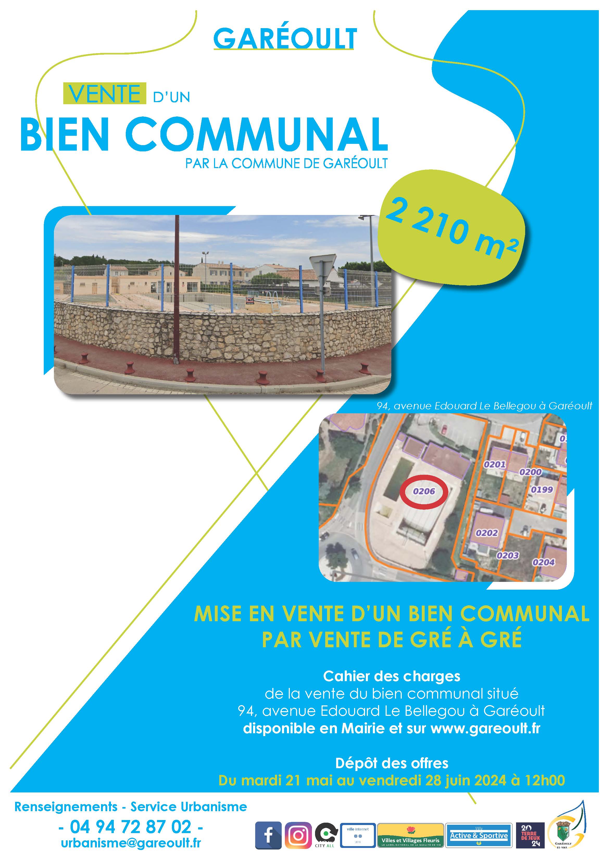 affiche vente PISCINE