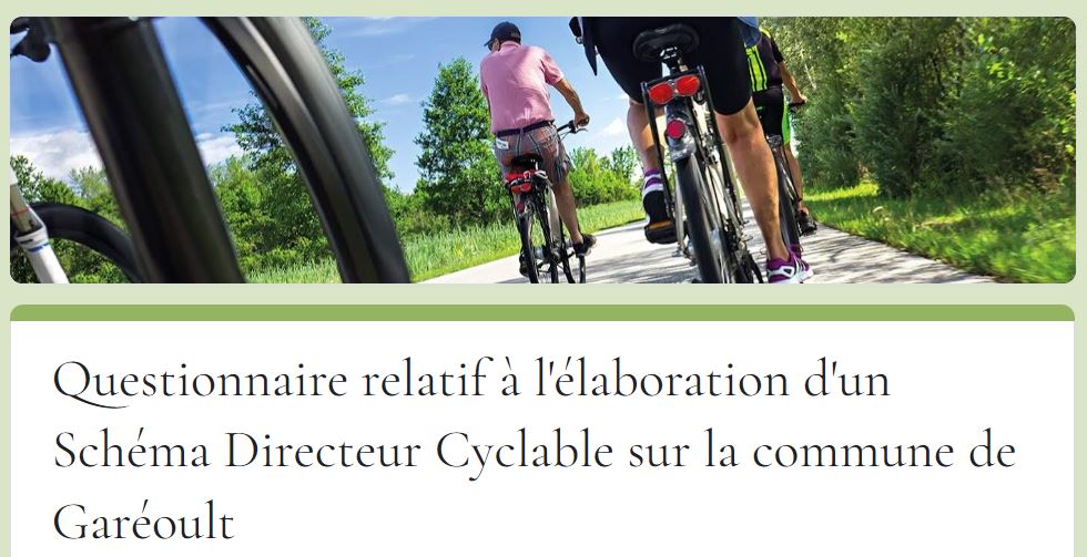 Questionnaire piste cyclable