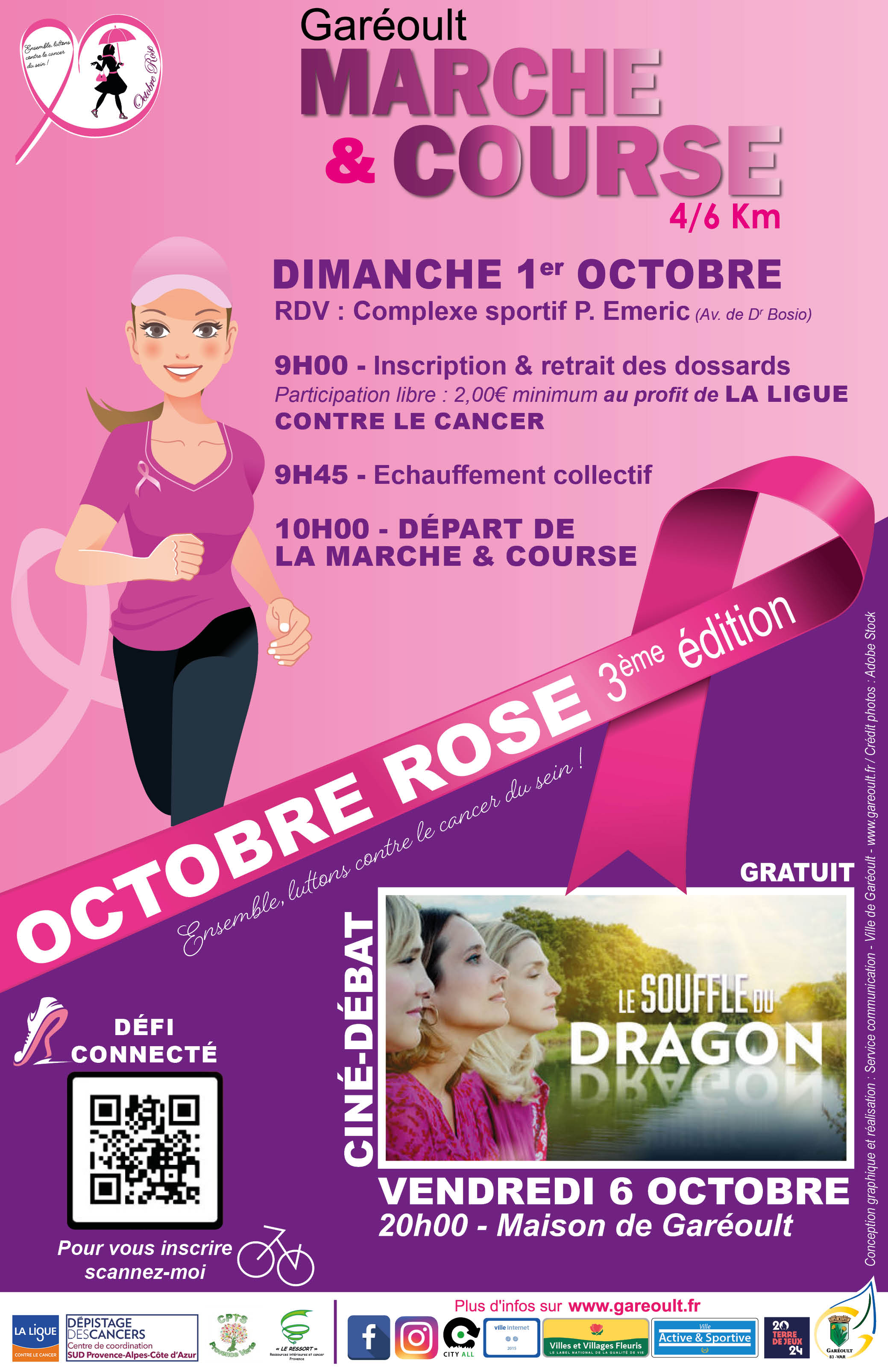 affiche OCTOBRE ROSE 2023