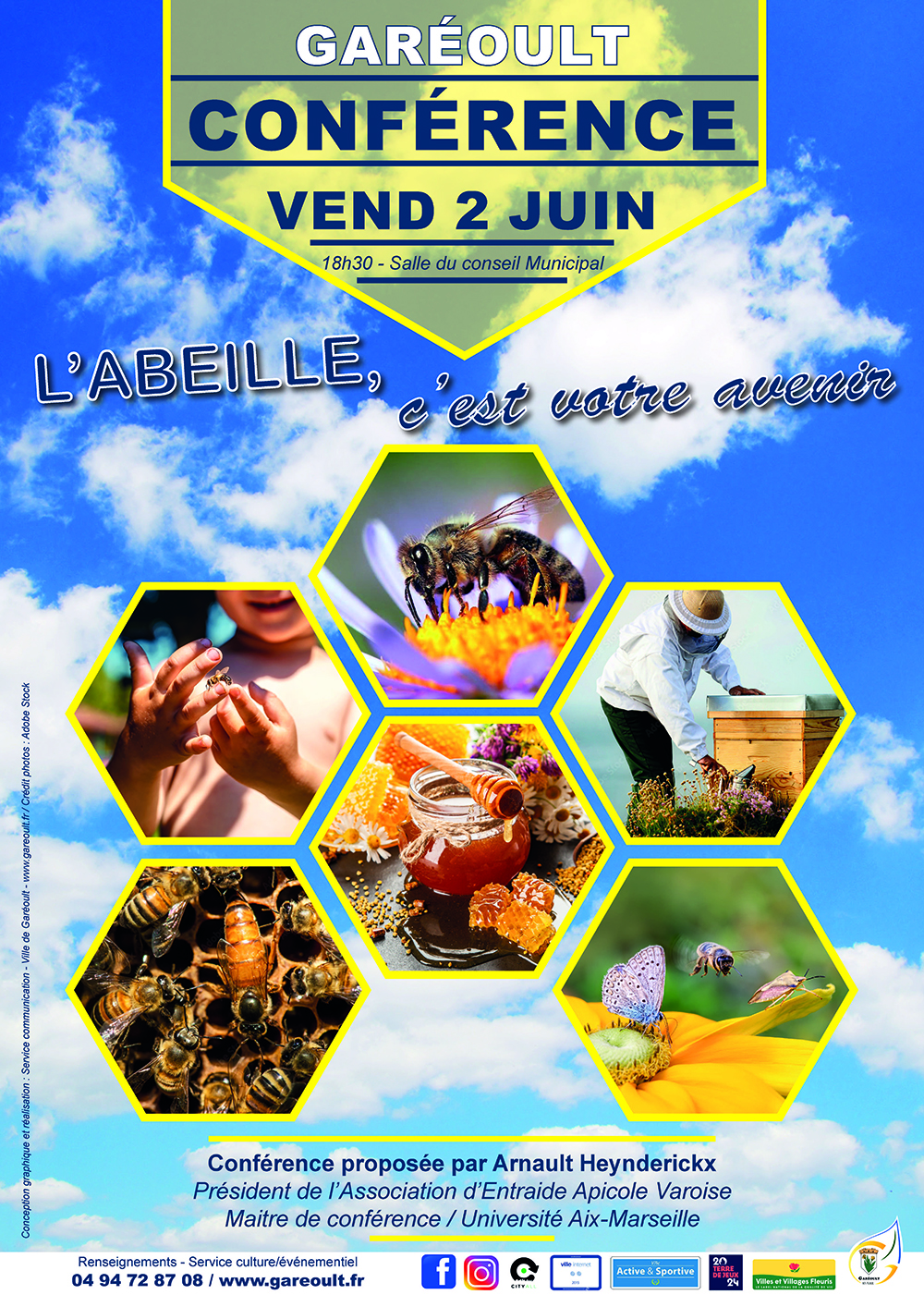 affiche conférence abeille 02 06