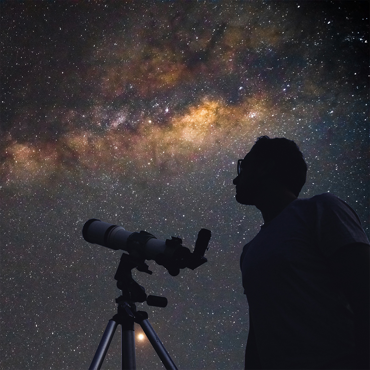 La tête dans les étoiles au Parc naturel du Vivier