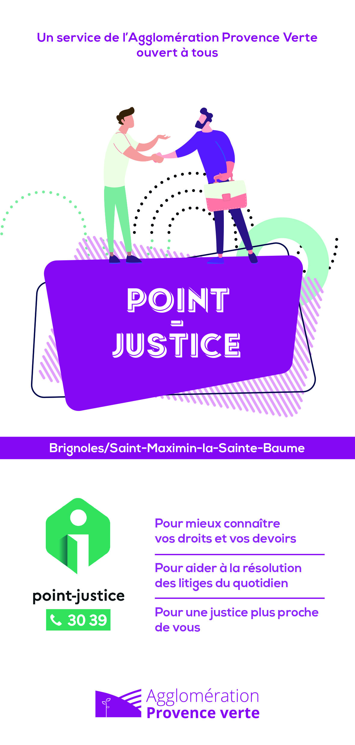 plaquette de présentation point justice