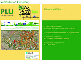 Visuel Modification n1 du PLU news