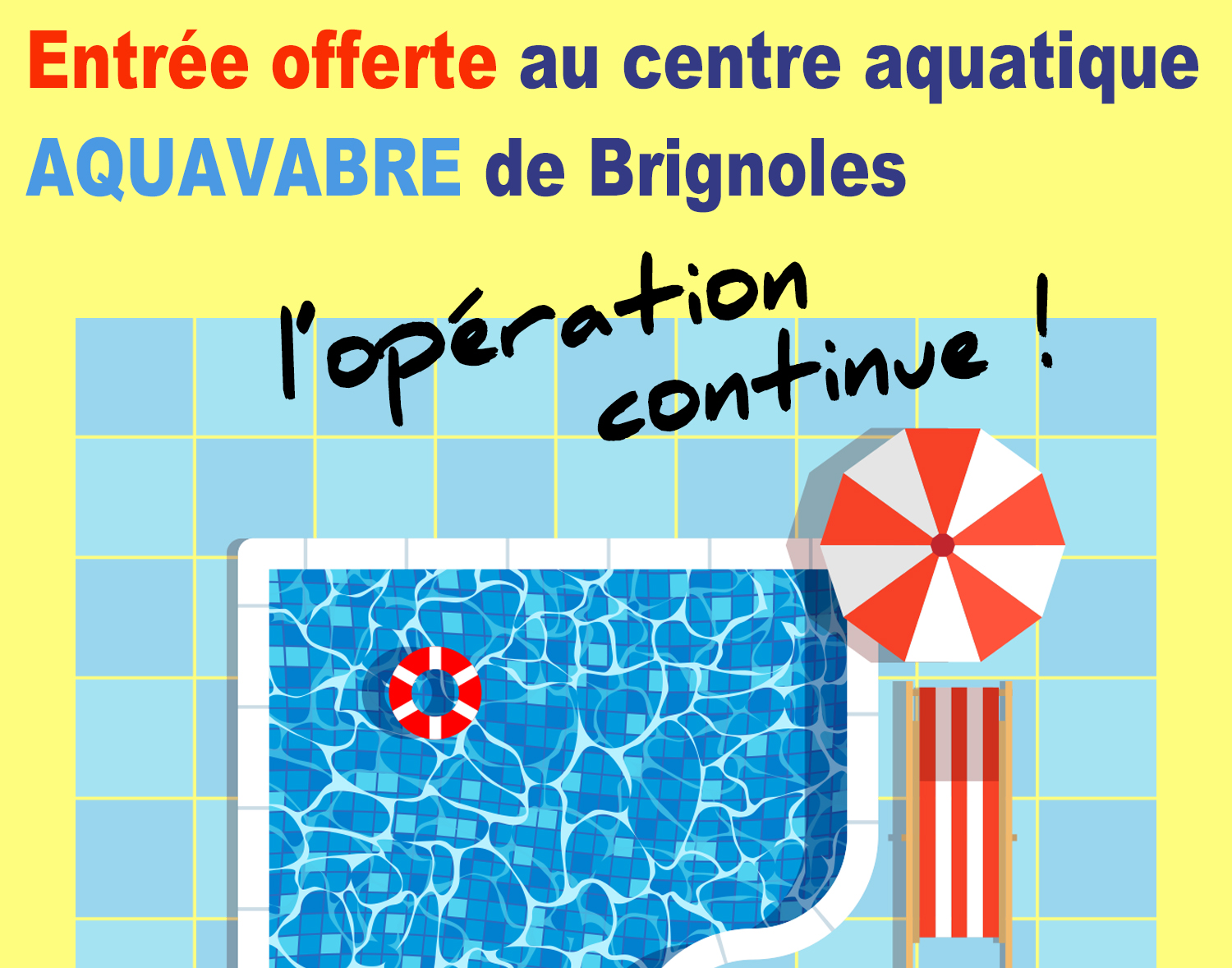 Affiche ticket Piscine copie