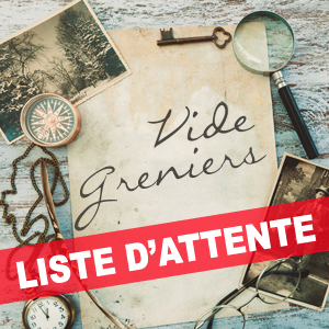 Vide-greniers/ C'EST TERMINÉ